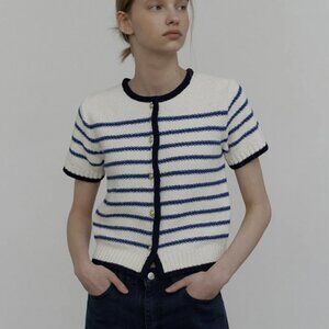 URAGO Marine Half Cardigan